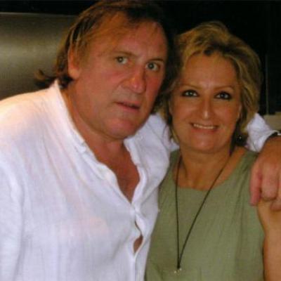 Gerard Depardieu et Estevin Marie Claire